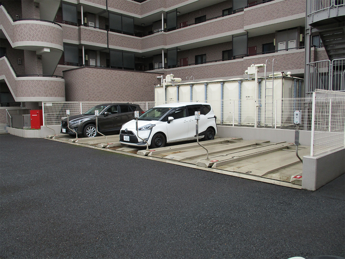 既設機械式駐車場(解体)