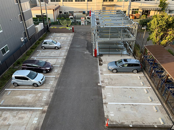 新設立駐機＋平面化駐車場（全体）