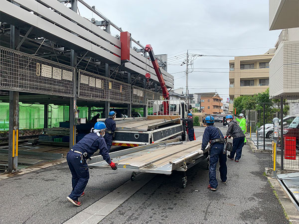 パレット:解体撤去